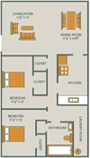 VENICE HEIGHTS | 2 BEDROOM 1 BATH